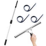 Window Squeegee 45cm with 1.2m Extendable Pole
