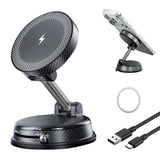 Wireless Car Charger Suction Phone Mount for Dashboard