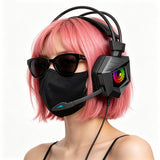 Gaming Headset forPC PS5 Xbox Headset with Microphone 3.5mm USB