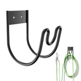 Garden Hose Holder Wall Mount Metal Water Hose Hanger for Outside Durable Hook for Garden