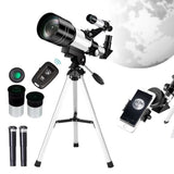 15X to 150X Magnification Telescope with Tripod for Beginners and Astronomy