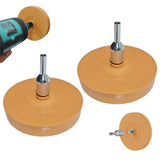 2 PCS Car Decal Remover Rubber Eraser Wheel Tool for Drill Adhesive Pinstripe Sticker