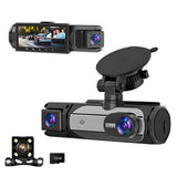 3-in-1 Mini Dash Cam for Cars – Night Vision with Loop Recording