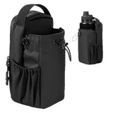 Magnetized Fitness Shoulder Bag Large-Capacity Outdoor Gym Pack with Water Bottle Holder