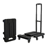 Telescopic Folding Hand Truck with Elastic Rope Portable Utility Cart