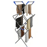 3-Tier Clothes Drying Rack Foldable Drying Rack Collapsible Use for Indoor Outdoor