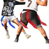 2PCS Adjustable Flag Football Belt Set with Flags for Youth and Adult Players