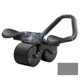 Automatic Rebound Abdominal Wheel Ab Roller Wheel with Elbow Support Fitness