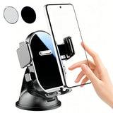 Phone Mount for Car Dashboard Phone Holder Easy One Touch Suction Cup Cell Phone Car Mount