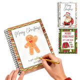 3 PCS Christmas Gift Card Money Holder Book Set for DIY Gifting