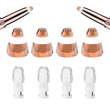 4pcs Eyebrow Trimmer Hair Remover Replacement Heads Compatible With Flawless Brows