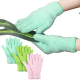 3 Pairs Microfiber Plant Dusting Gloves Leaf Cleaning Gloves for Furniture Home Car