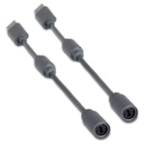 2 PCS USB Breakaway Adapter Cables Compatible with Xbox 360 Wired Controllers