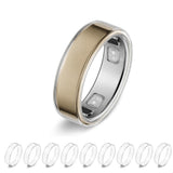 10 PCS Clear Silicone Ring Protectors Compatible With Oura Ring 5