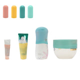 4 Pack Silicone Bottle Covers Leak-Proof for Travel