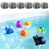 6 PCS Pool Diving Rescue Game with Sea Animals and Sinking Cages
