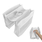 2 Compartments Bath Toy Storage Organizer for Bathtub