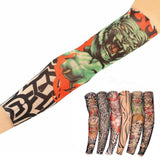 6 PCS Realistic Fake Tattoo Cover for Men Wome Fake Tattoo Sleeves for Outdoor and Daily Wear