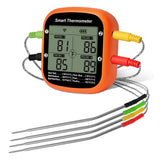 Wireless Meat Thermometer for Smoker and Oven with App Monitoring
