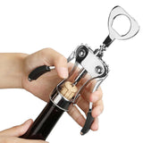Wine Opener Wing Corkscrew and Beer Bottle Opener for Kitchen & Bar