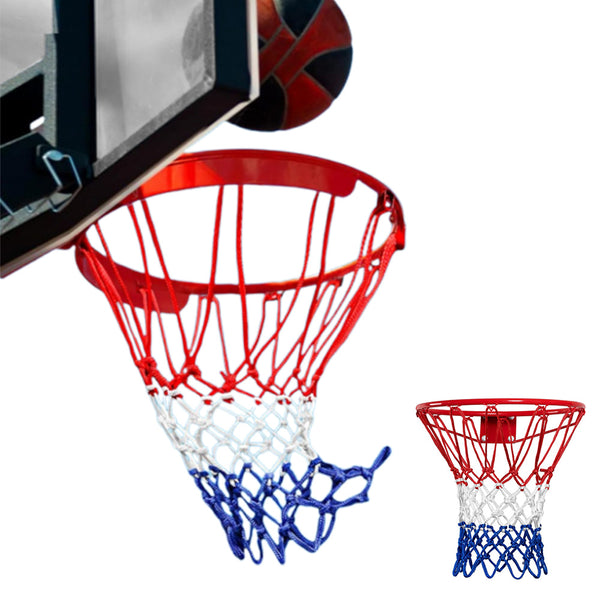12-Loop Replacement Basketball Net Indoor Outdoor Anti-tangle Basketball Net