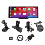 Portable 10.26 Inch IPS Wireless CarPlay Android Auto Screen
