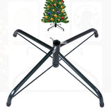 Metal Christmas Tree Stand with Folding Base Support for Artificial Holiday Tree