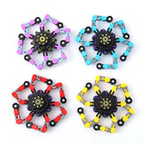 4PCS Transformable Mechanical Gyro Fidget Spinner Toy