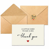 40 PCS Holiday Thank You Greeting Cards with Envelopes and Seal Stickers