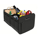 Foldable Car Trunk Organizer with Strong Reinforced Handles