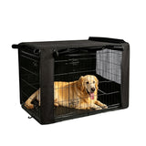 Breathable Oxford Fabric Dog Crate Cover with Zipper Front Side Doors