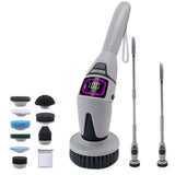 Electric Spin Scrubber with 10 Brush Heads 3 Speeds Scrubber for Home Office