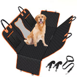 Large Back Seat Extender with Side Flaps for Pets Water-Resistant Dog Car Seat Cover