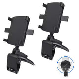 2 Pcs Adjustable Car Dashboard Phone Holder Mount for Driving