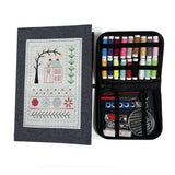 Sewing Kit for Beginners Embroidery Stitch Set with Instruction Manual