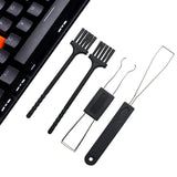 4-in-1 Keycap Puller Switch Puller Removal Tool with Keycap Puller Brush and Tweezers for PC Laptop Electronics