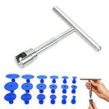 19PCS Paintless Dent Repair Kit with T Slide Hammer Car Dent Puller
