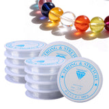 10 Rolls Stretch Elastic Cord String Bead Beading Jewellery Bracelet Clear Thread Line