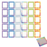 30 PCS Diamond Painting Positioning Paper Colored Adhesive Frame Film