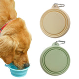 2-Pack Foldable Collapsible Pet Bowls for Dogs and Cats