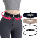 4PCS Adjustable Elastic Shirt Tuck Bands for Crop Hem Styling for Women