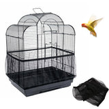 Mesh Bird Cage Cover Anti-Splash Seed Guard