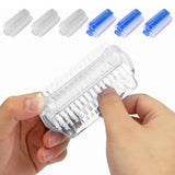 6Pcs Double-Sided Nail Brushes Manicure Pedicure Set