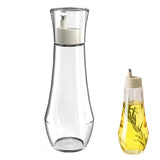 260ml Oil Glass Container Vinegar Lid Bottle Dispenser for Kitchen