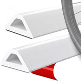 200cm Shower Threshold Water Dam Guard Collapsible Silicone Barrier for Walk-in Showers