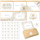 36PCS Thank You Cards Set with Envelopes Stickers