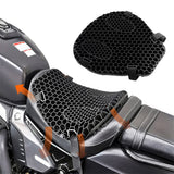 Motorcycle Gel Seat Cushion for Comfortable Long Rides