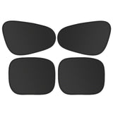 4Pcs Car UV Protection Covers Window Sun Shades Side and Rear