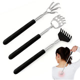 3 PCS Different Back Scratcher Stainless Steel Portable Telescoping with Handles