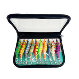 10PCS Glow Squid Jigs Lures Saltwater Cuttlefish Fishing
